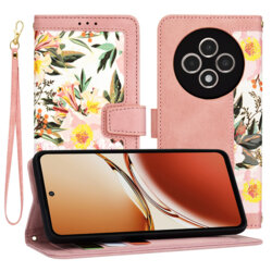 Husa personalizata fete Oppo Reno12 F 5G Techsuit FlipCraft, roz