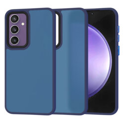 Husa Samsung Galaxy S23 FE Techsuit HaloFrost Series, bleumarin