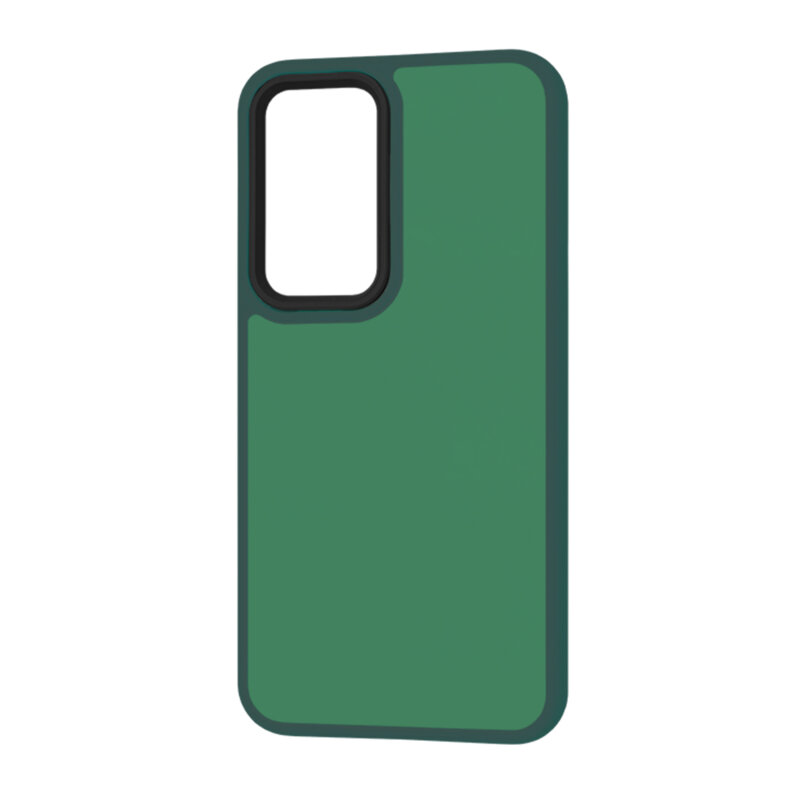 Husa Samsung Galaxy S23 FE Techsuit HaloFrost Series, verde inchis