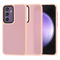 Husa Samsung Galaxy S23 FE Techsuit HaloFrost Series, roz