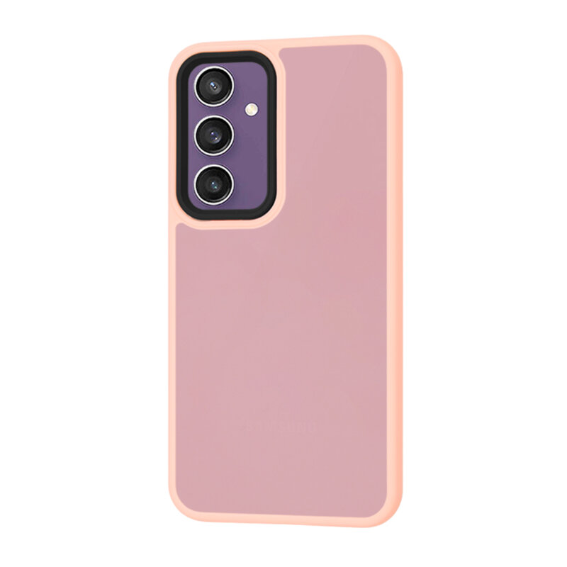 Husa Samsung Galaxy S23 FE Techsuit HaloFrost Series, roz
