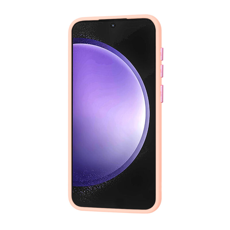 Husa Samsung Galaxy S23 FE Techsuit HaloFrost Series, roz