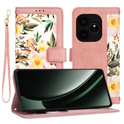 Husa personalizata fete Realme GT 6 Techsuit FlipCraft, roz