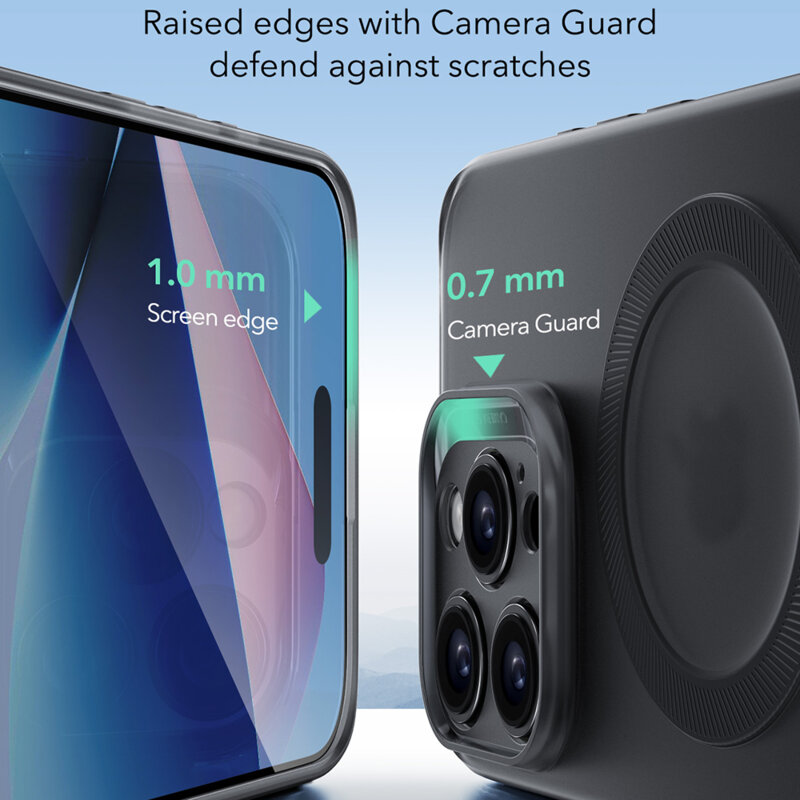 Husa iPhone 16 Pro Max ESR Zero HaloLock, negru