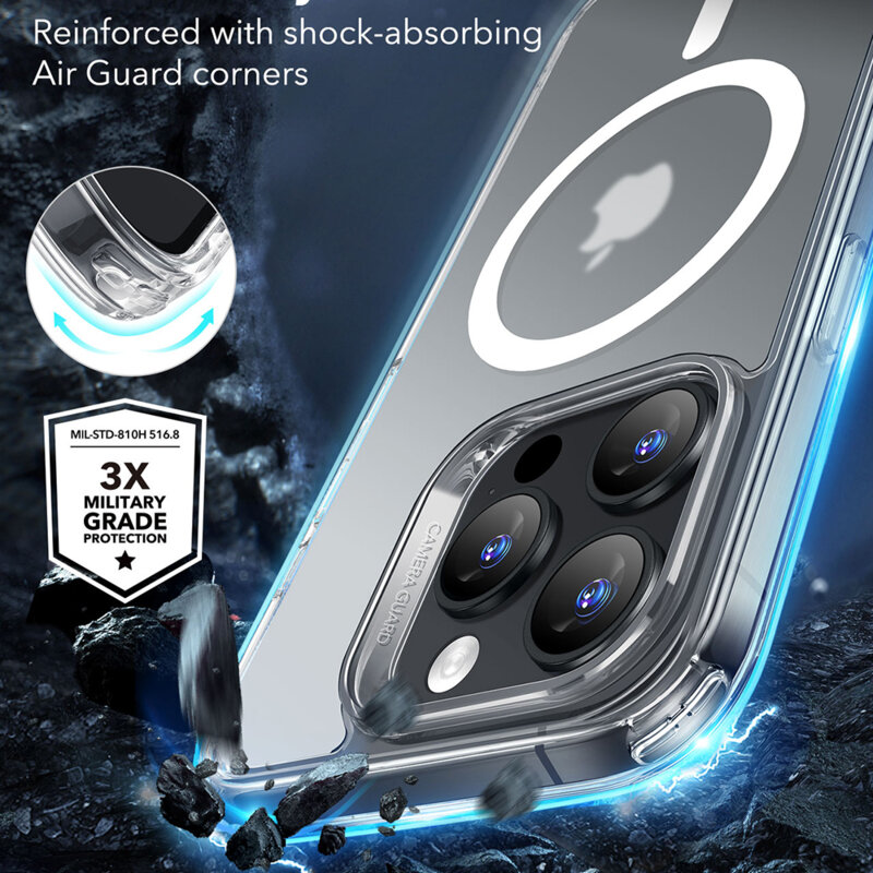 Husa iPhone 16 Pro Max ESR Classic Hybrid HaloLock, mata