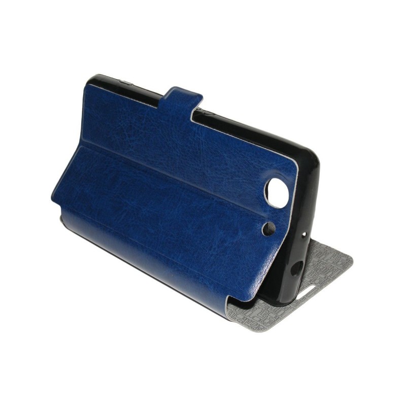 Husa Sony Xperia Z3 Compact  Toc Flip Carte Albastru CNM