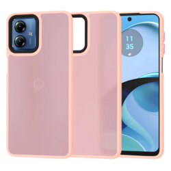 Husa Motorola Moto G14 Techsuit HaloFrost Series, roz