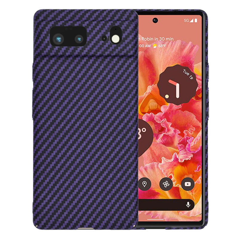 Husa Google Pixel 6 Techsuit Carbonite FiberShell, mov