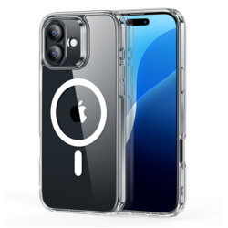 Husa iPhone 16 ESR Classic Hybrid HaloLock, transparenta