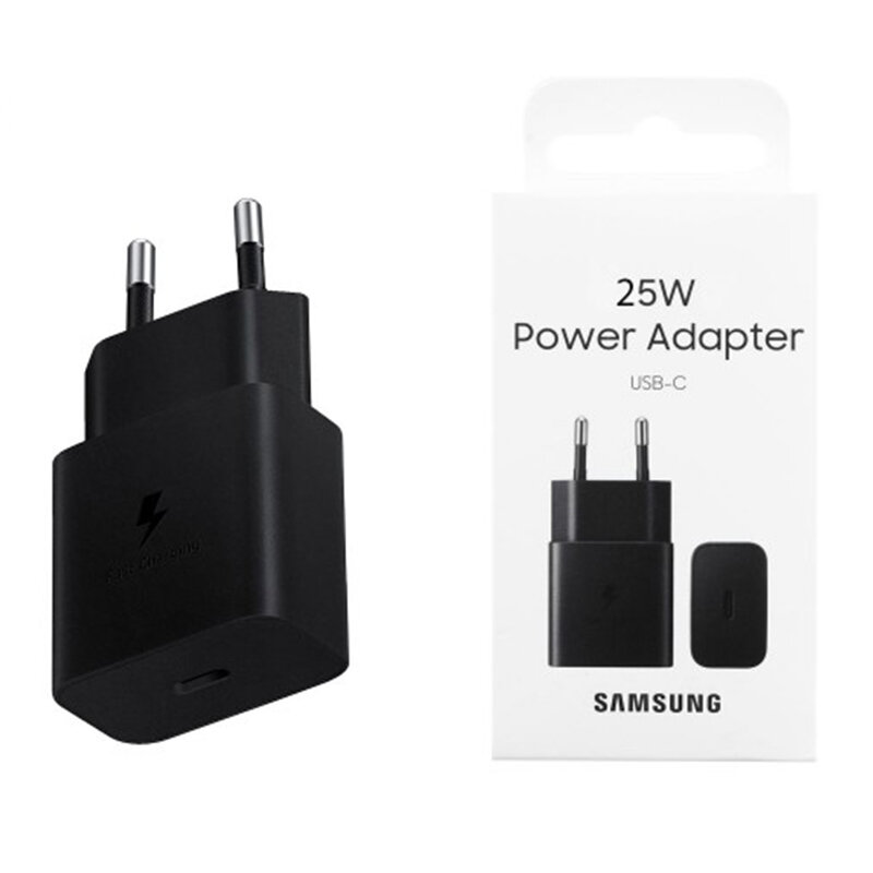 Incarcator original Samsung  Type-C 25W, EP-T2510NBEGWW, negru, blister