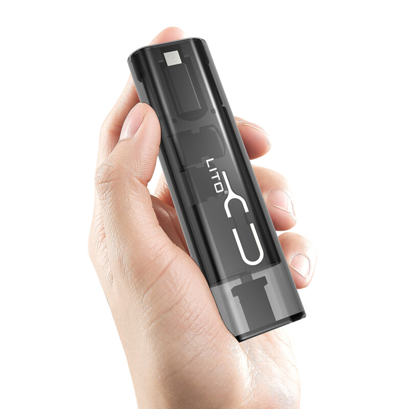 Trusa mini de stocare, multifunctionala, Lito (LM01), negru