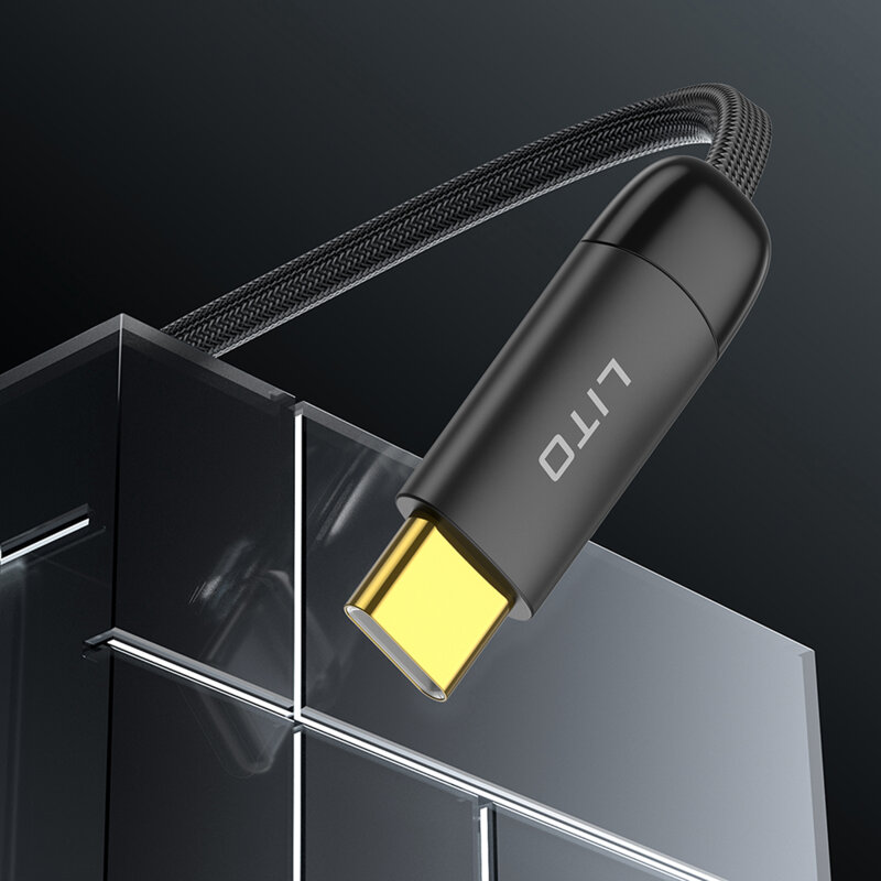 Cablu date Fast Charging Type-C la Lightning Lito, design, LD11