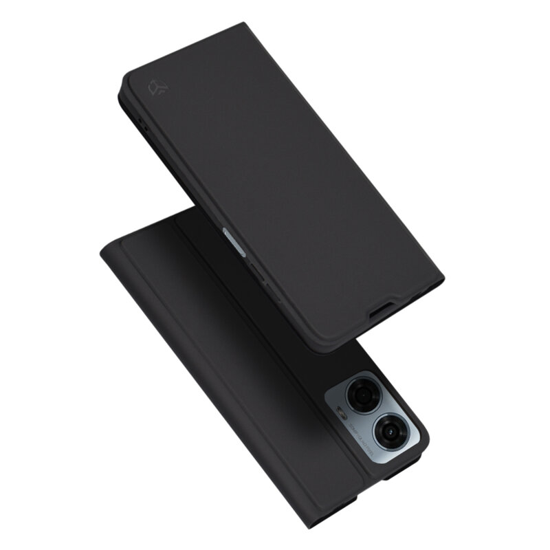 Husa Motorola Moto G24 Power Techsuit Magskin Book, negru