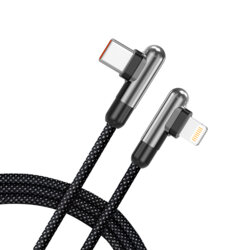 Cablu date Fast Charging Type-C la Lightning Lito, 60W, 1m, LD13