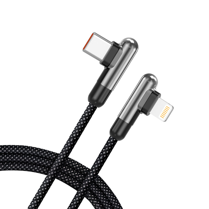 Cablu date Fast Charging Type-C la Lightning Lito, 60W, 1m, LD13