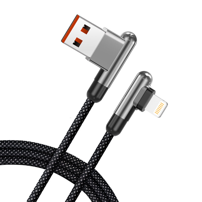 Cablu date Fast Charging USB la Lightning Lito, 60W, 1m, LD13