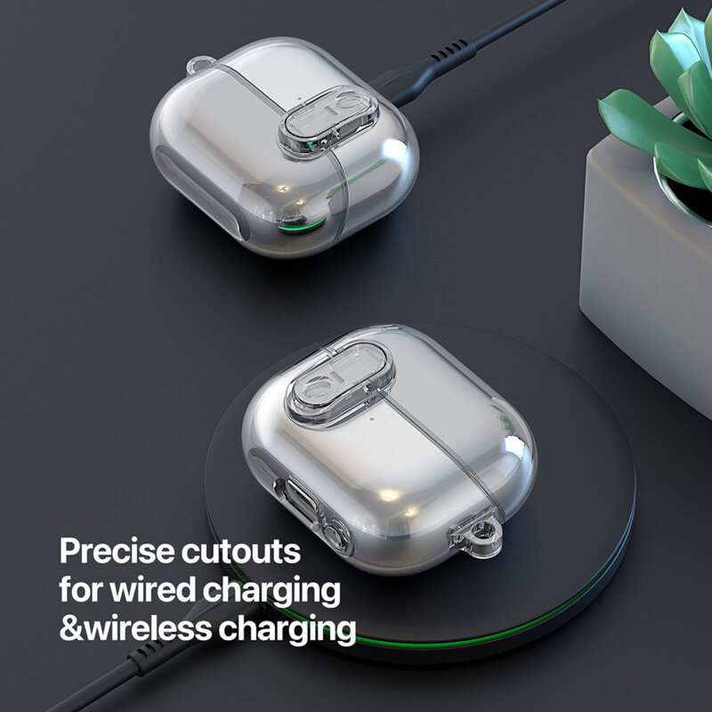 Husa Samsung Galaxy Buds 3 Pro Dux Ducis SECI Series, transparent