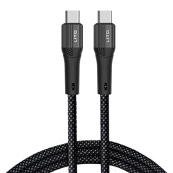 Cablu date Fast Charging Type-C la Type-C Lito, 60W, 1m, LD14
