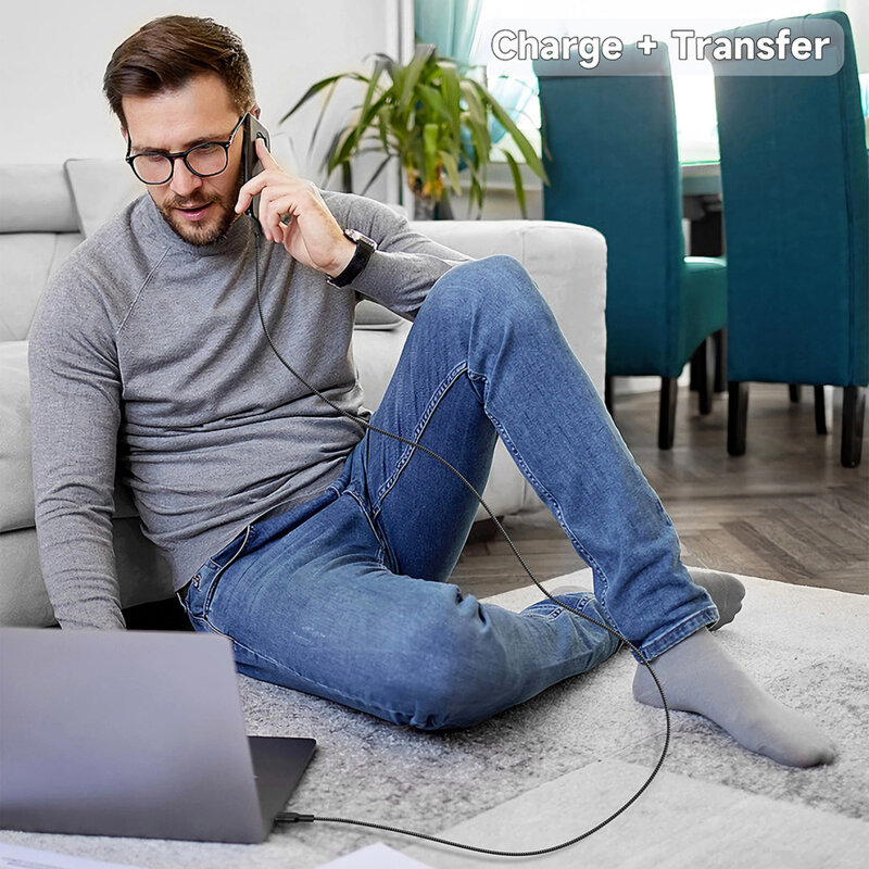 Cablu date Fast Charging USB la Lightning Lito, 2.4A, 1m, LD14