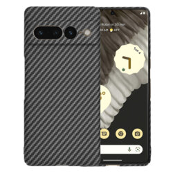 Husa Google Pixel 7 Pro Techsuit Carbonite FiberShell, negru