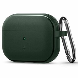 Husa Apple AirPods Pro 2 Spigen Caseology Vault, verde inchis