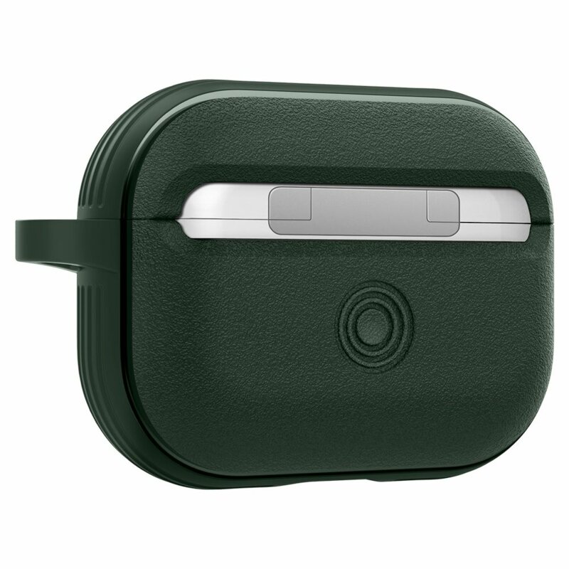 Husa Apple AirPods Pro 2 Spigen Caseology Vault, verde inchis