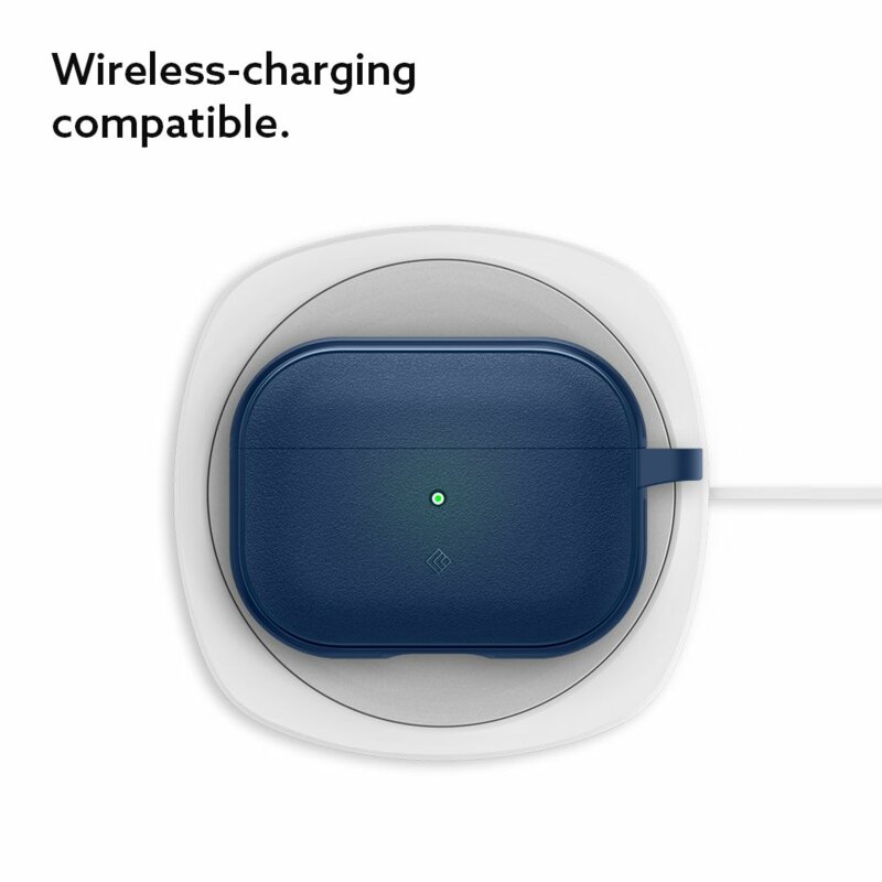 Husa Apple AirPods Pro 2 Spigen Caseology Vault, verde inchis