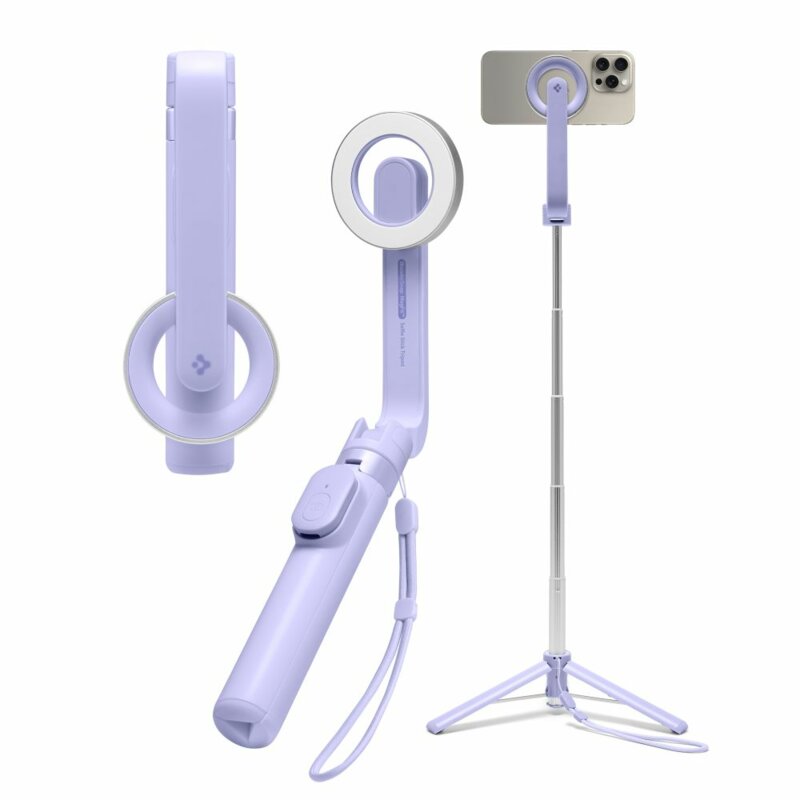 Selfie stick tripod MagSafe Bluetooth Spigen S571W, mov