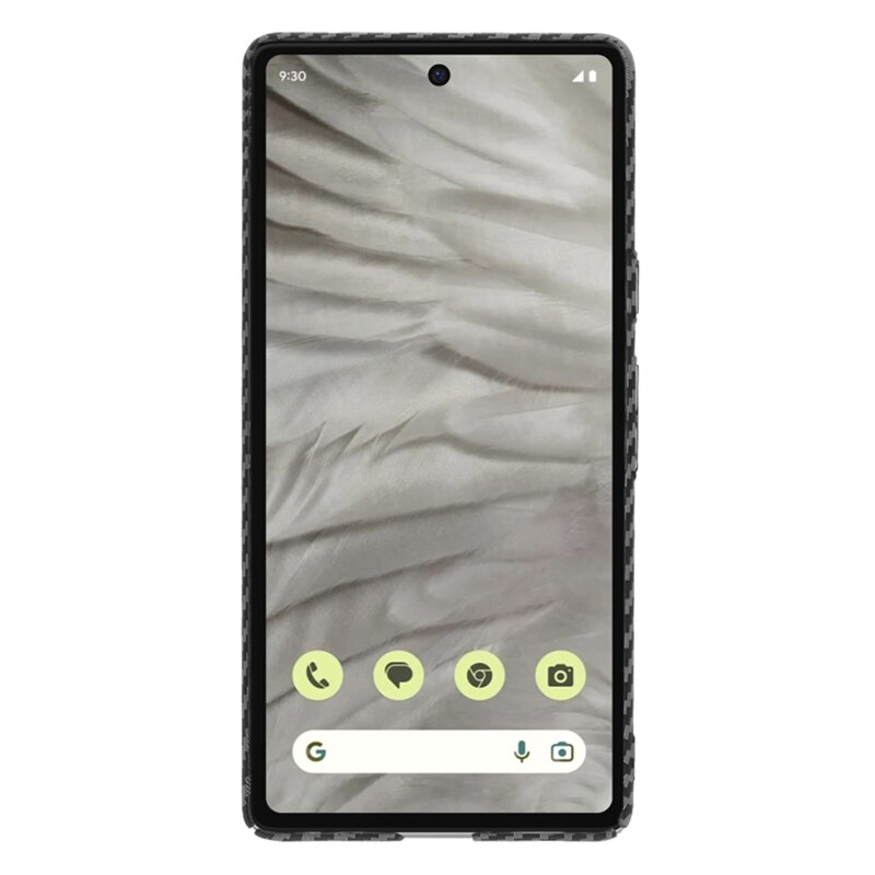 Husa Google Pixel 7a Techsuit Carbonite FiberShell, negru