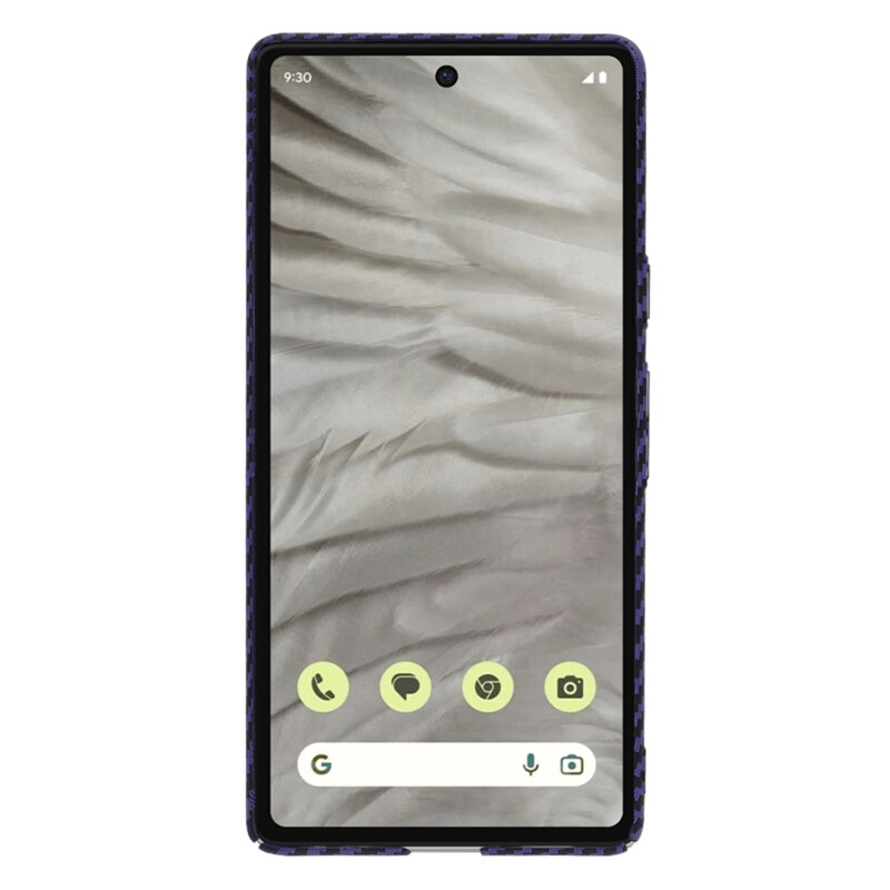 Husa Google Pixel 7a Techsuit Carbonite FiberShell, mov