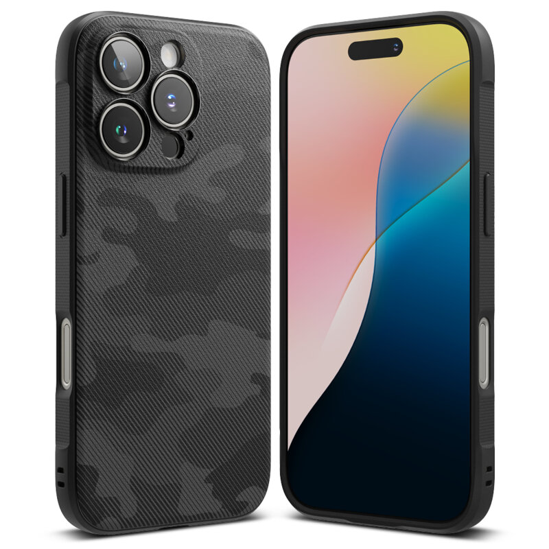 Husa iPhone 16 Pro Max Ringke Onyx Design, camuflaj