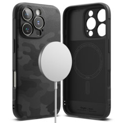 Husa iPhone 16 Pro Max Ringke Onyx MagSafe, camuflaj