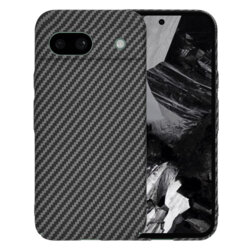 Husa Google Pixel 8a Techsuit Carbonite FiberShell, negru