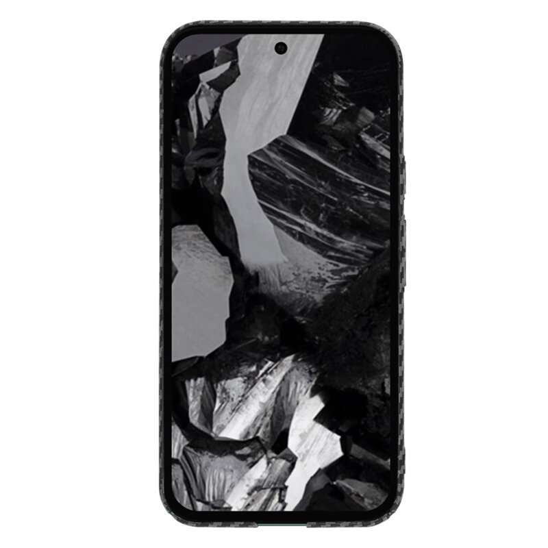 Husa Google Pixel 8a Techsuit Carbonite FiberShell, negru