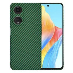 Husa Oppo A98 5G Techsuit Carbonite FiberShell, verde