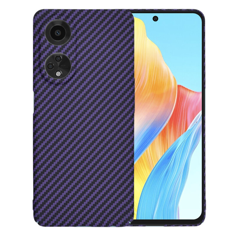 Husa Oppo A98 5G Techsuit Carbonite FiberShell, mov