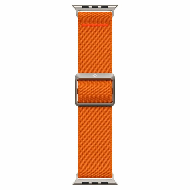 Curea Apple Watch 10 46mm Spigen Fit Lite Ultra, portocaliu