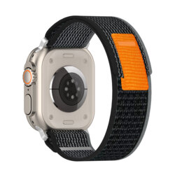 Curea Apple Watch 10 46mm Techsuit, Black / Gray, W039