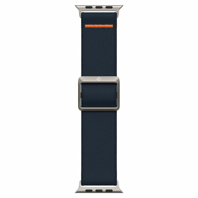 Curea Apple Watch 10 46mm Spigen Fit Lite Ultra, bleumarin