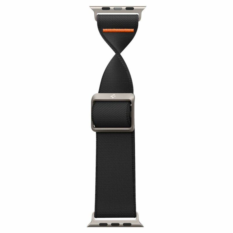 Curea Apple Watch 10 46mm Spigen Fit Lite Ultra, negru