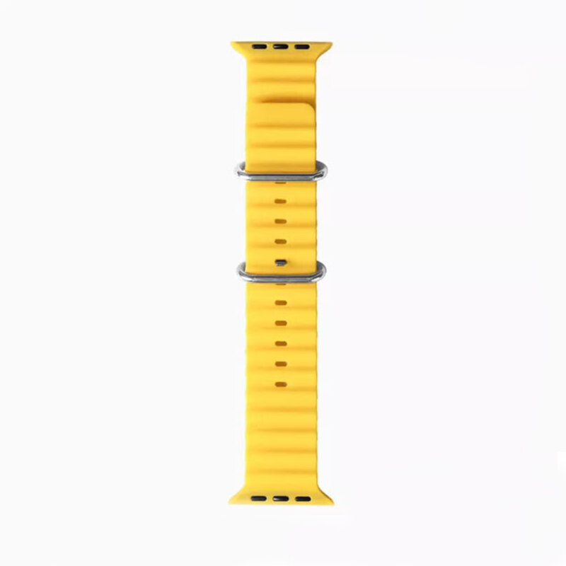 Curea Apple Watch 10 46mm Techsuit, galben, W038