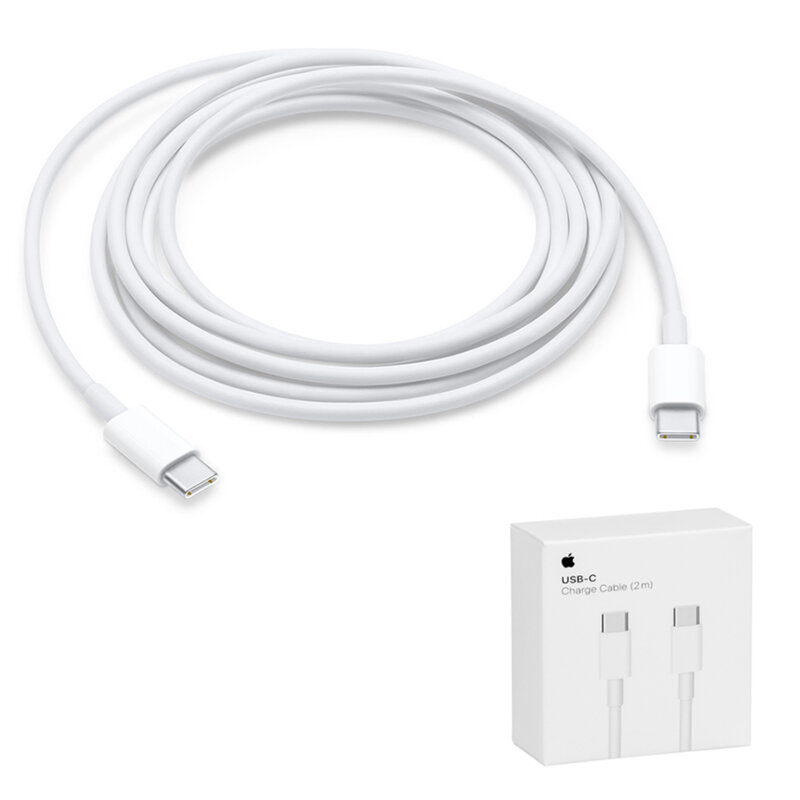 Cablu de date USB-C la Type-C Apple A1739 original, 2m, alb