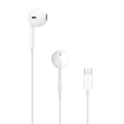 Casti originale Apple A3046 cu fir, microfon, Type-C, MYQY3ZM/A
