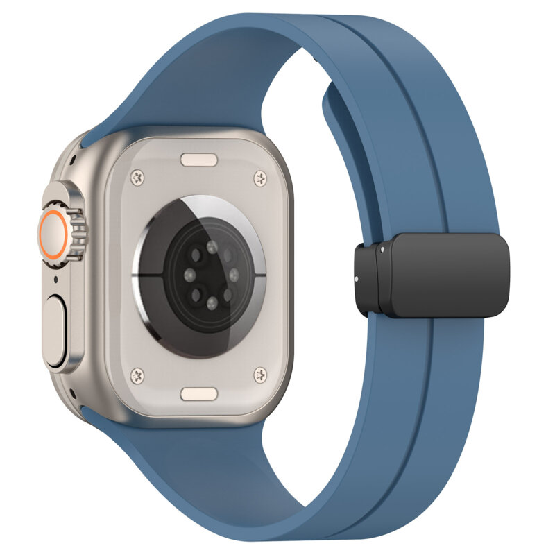 Curea Apple Watch 10 42mm Techsuit, albastru, W011