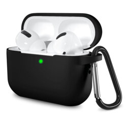 Husa Apple AirPods Pro Techsuit Silicone Case, negru