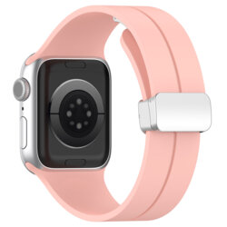 Curea Apple Watch 10 42mm Techsuit, roz, W011