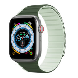 Curea magnetica Apple Watch 10 42mm Dux Ducis LD Series, Green