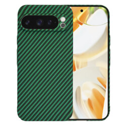 Husa Google Pixel 9 Pro Techsuit Carbonite FiberShell, verde
