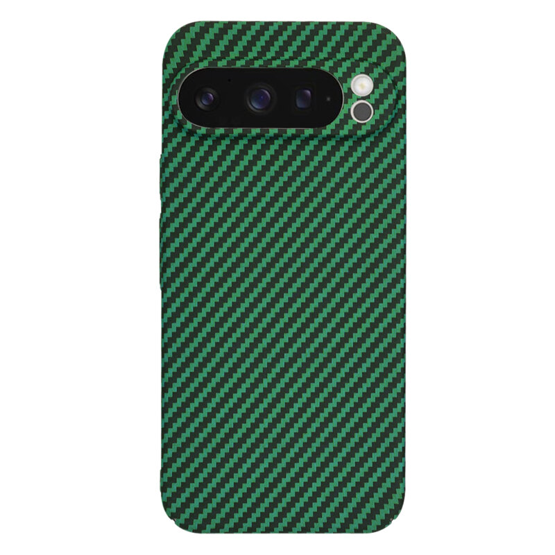 Husa Google Pixel 9 Pro Techsuit Carbonite FiberShell, verde
