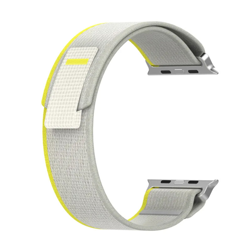 Curea Apple Watch 10 42mm Techsuit, Yellow / Gray, W039